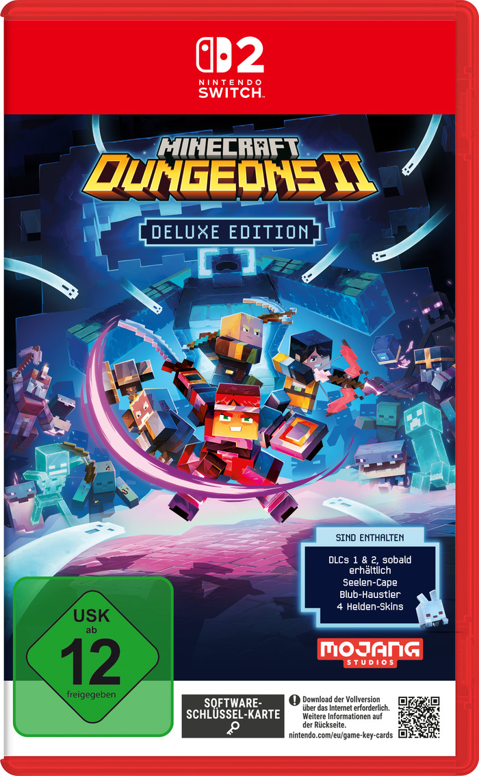 Minecraft Dungeons II Deluxe Edition Nintendo Switch 2 Main Image