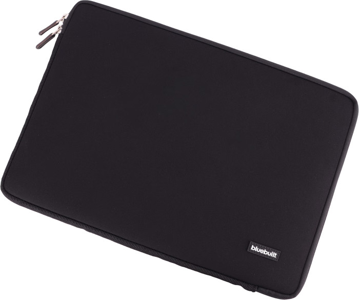 BlueBuilt Laptophülle für Apple MacBook Neo Schwarz vorne