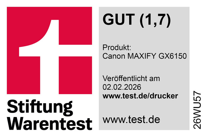 Canon MAXIFY GX6150 visueller lieferant