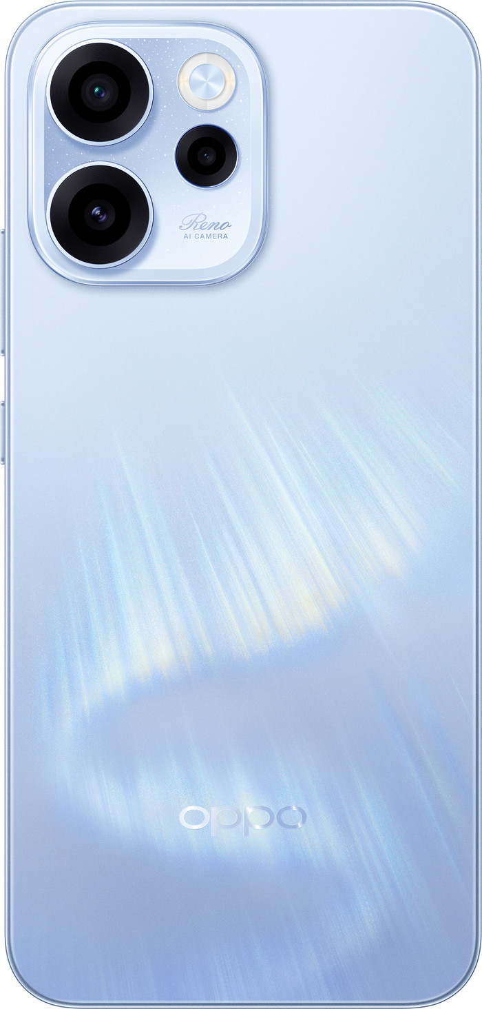 OPPO Reno15 F 256GB Weiß 5G rückseite