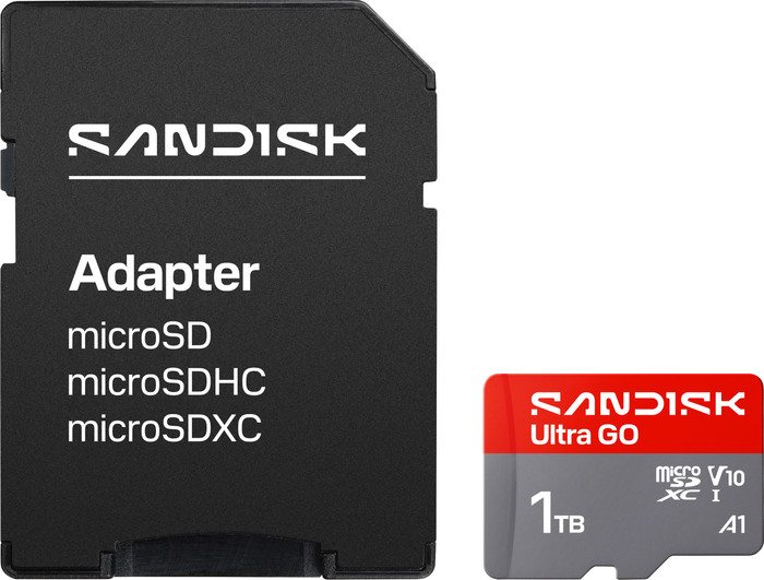 SANDISK Ultra GO microSDXC 1TB vorne
