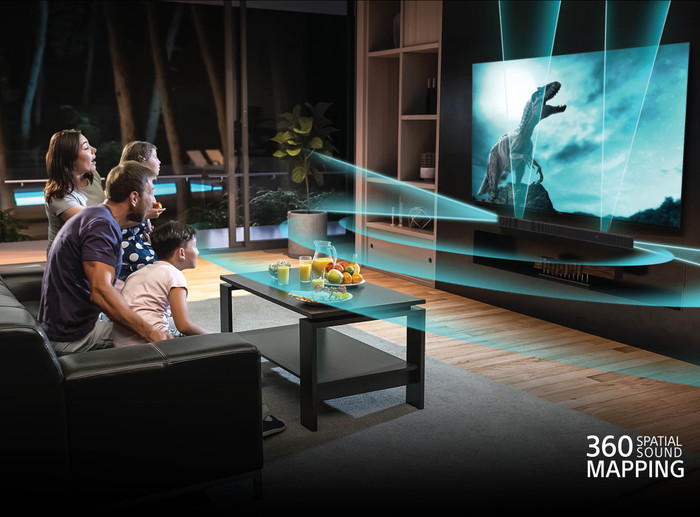 Sony BRAVIA Theatre Bar 7+S product in use