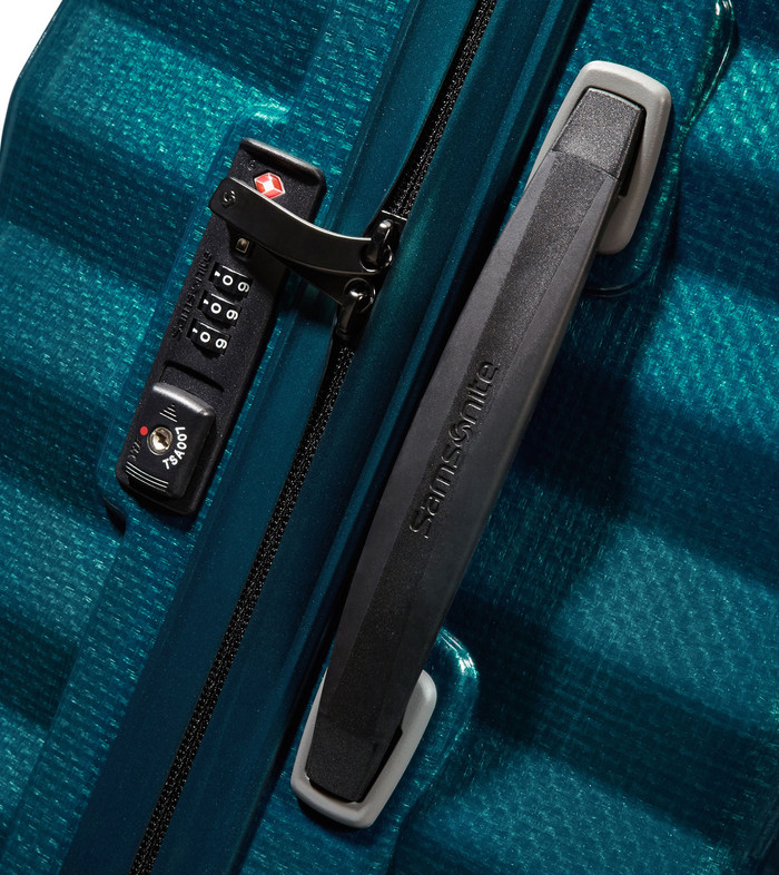 Samsonite Lite-Shock Spinner 75 cm Petrol Blue detail