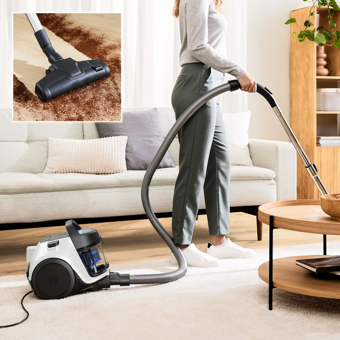 Bosch Series 2 BGS05WH2H product in use