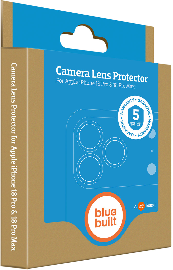 BlueBuilt Apple iPhone 18 Pro / 18 Pro Max Kameraobjektivschutz verpackung