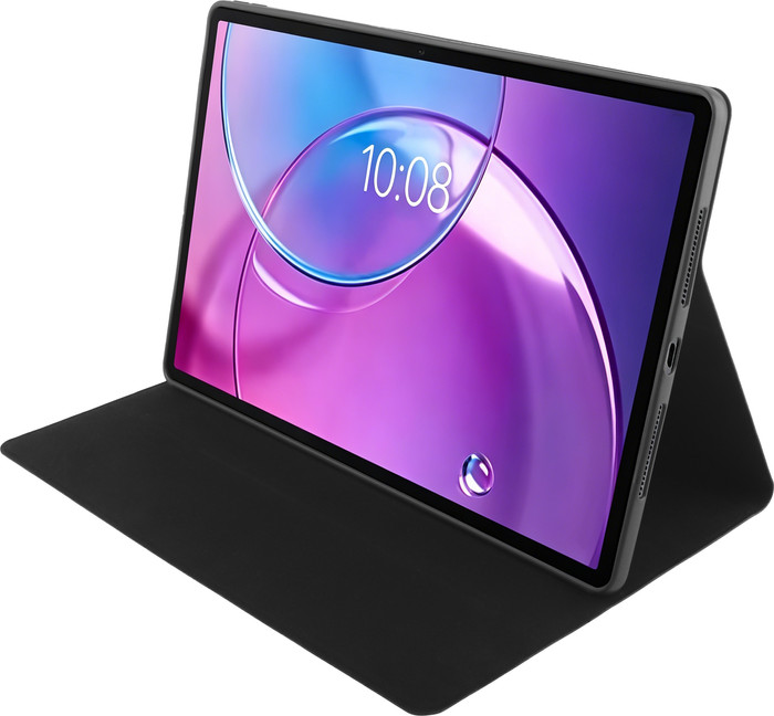 BlueBuilt Lenovo Idea Tab Pro Gen 2 Book Case Schwarz rechte seite