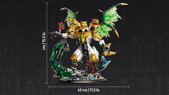 LEGO NINJAGO Ultra Dragon Battle 71872 detail