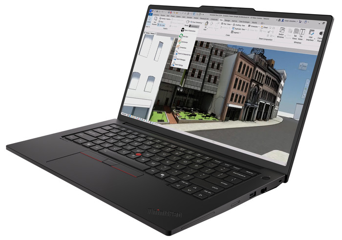 Lenovo ThinkPad P14s Gen 7 (AMD) Copilot+ PC - 21X0000KMH QWERTY right side