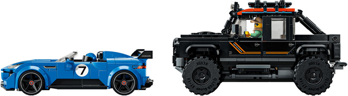 LEGO Speed Champions Jaguar Project 7 & Land Rover Defender 77264 visueller lieferant