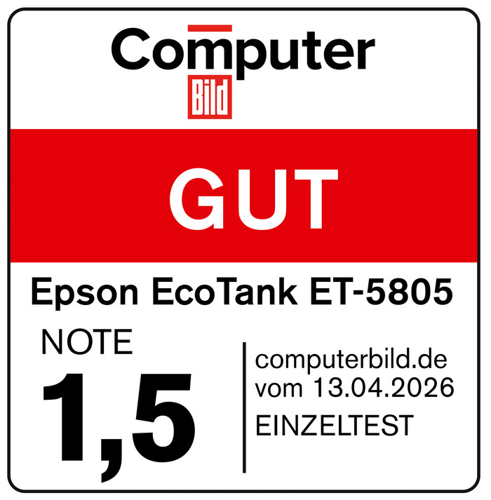 Epson EcoTank ET-5805 produkt in gebrauch