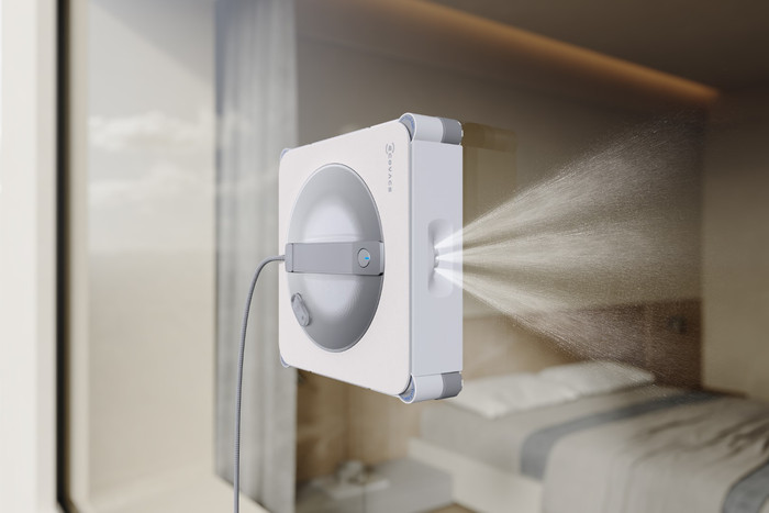 Ecovacs WINBOT W2S Pro Omni product in use