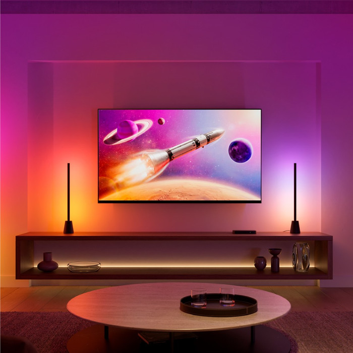Philips Hue Play Table Lamp White and Color product in use