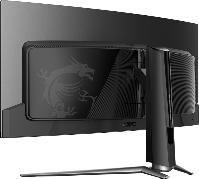 MSI MPG 341CQPX QD-OLED Curved back