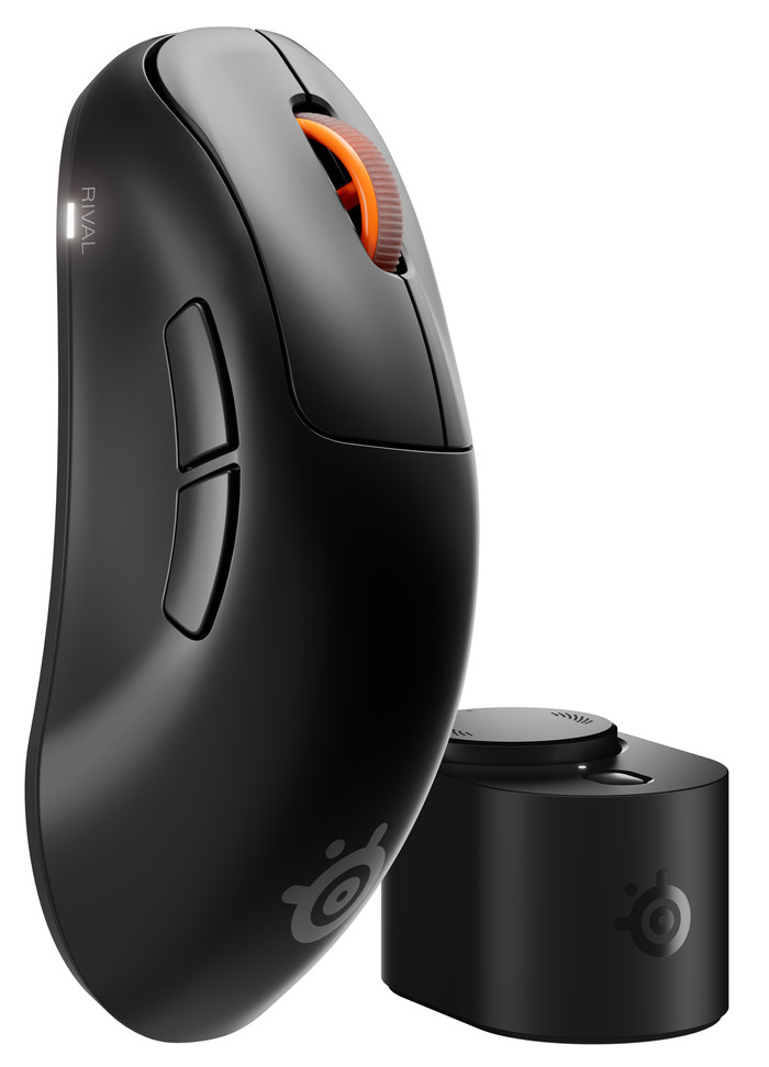 SteelSeries Rival Pro WL Mini Wireless Gaming Mouse Black Main Image