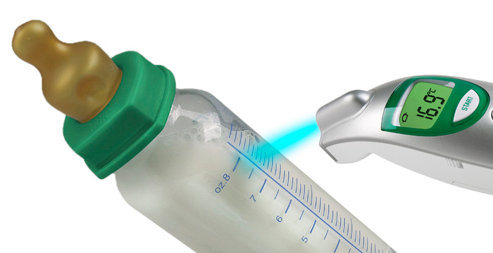 Medisana FTN Infrarood Thermometer produkt in gebrauch