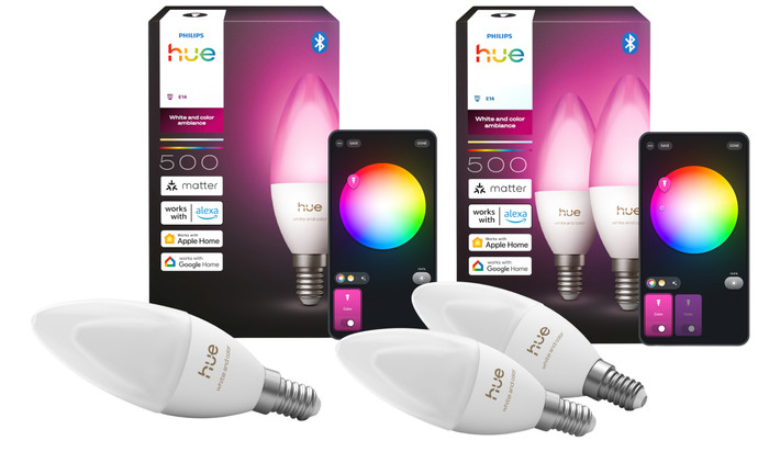 Philips Hue Kerzenlampe White & Color E14 3er-Pack Main Image