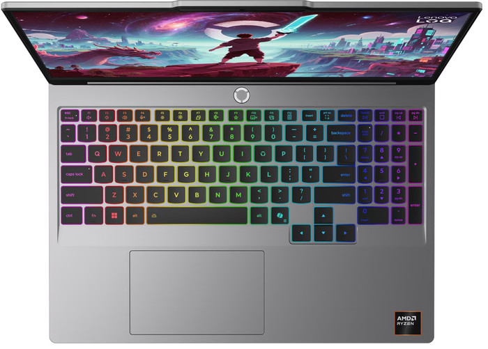 Lenovo LOQ 15AHP11 - 15,3" - AMD Ryzen 7 - 16GB RAM/1TB SSD - RTX 5050 oberseite