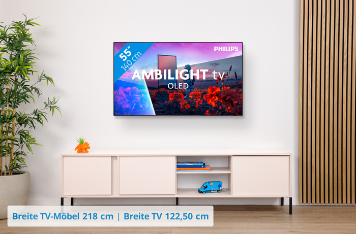 Philips Ambilight 55 Zoll OLED811 (2026) visuelles Coolblue 1