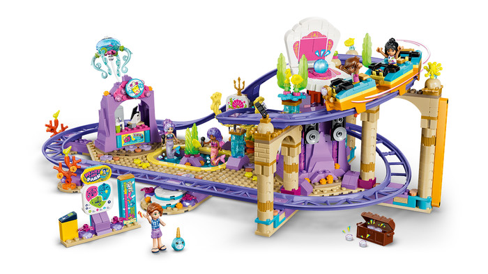 LEGO Friends Mermaid Roller Coaster Ride 42703 detail