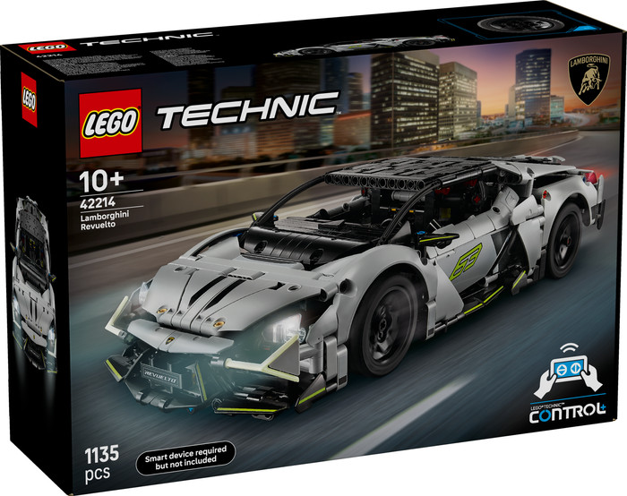 LEGO Technic Lamborghini Revuelto Super Sports Car 42214 packaging