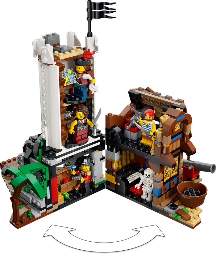 LEGO Creator 3-in-1-Sets Legendäres Piratenschiff 31387 detail