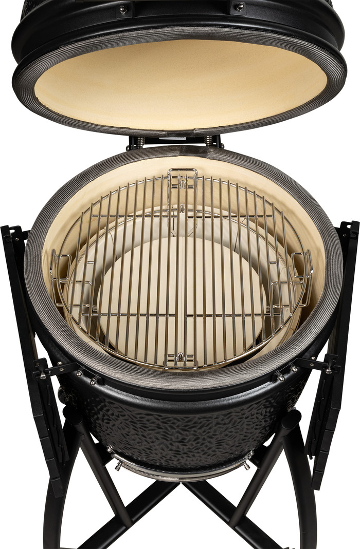 Grill Guru Prime Satin Black Medium innen