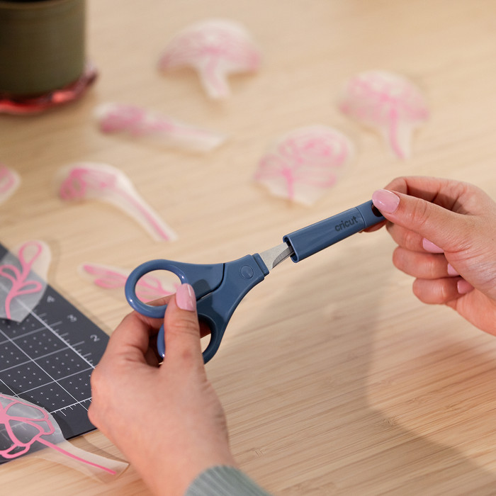 Cricut Iron-on and Vinyl Tool Set product in use