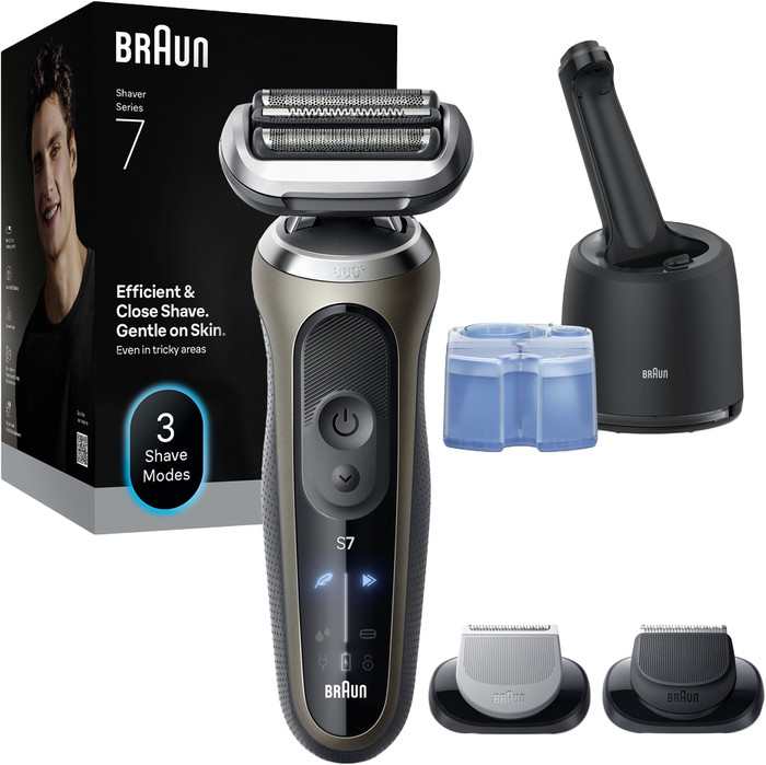 Braun Series 7 72-C7650CC Gold packaging