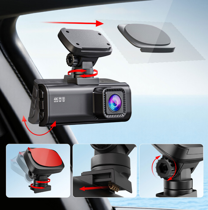 Redtiger F7N 4K WLAN GPS 2CH 64GB produkt in gebrauch