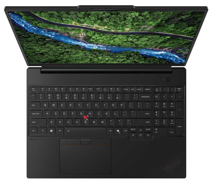 Lenovo ThinkPad P16s Gen 5 (AMD) Copilot+ PC - 21XG0015MH QWERTY top