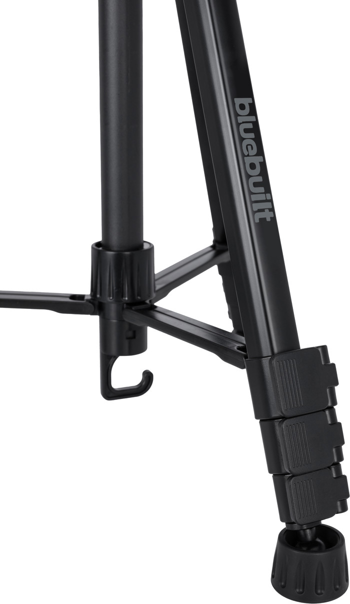 BlueBuilt Tripod with 3-way head detail