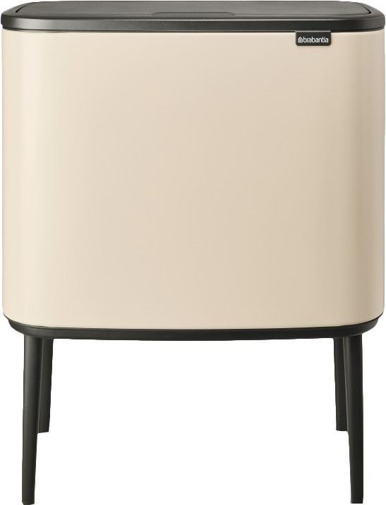 Brabantia Bo Touch Bin Mülleimer 3 x 11 Liter Soft Beige Main Image