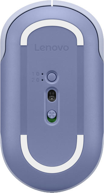 Lenovo 350 Bluetooth Leise Maus Meta Grape unten