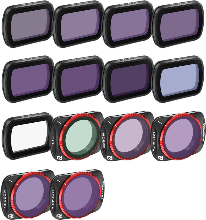 Freewell DJI Osmo Pocket 3 Filters Mega Kit 14-pack Main Image