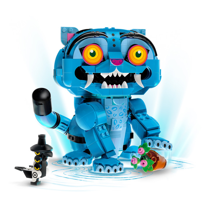 LEGO KPop Demon Hunters Der Tiger Derpy und die Elster Sussie 72537 produkt in gebrauch