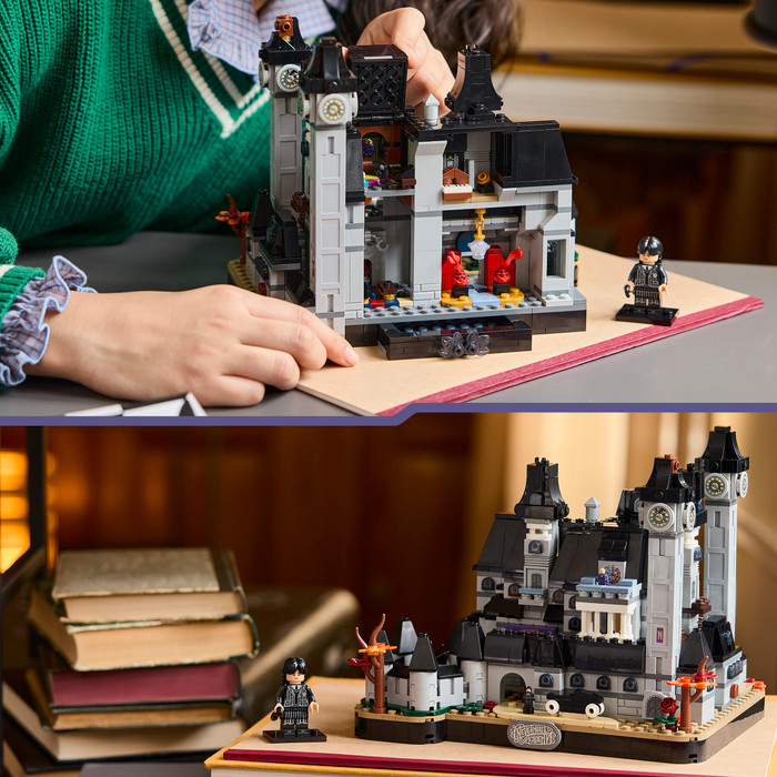 LEGO Wednesday Nevermore Academy 76788 detail