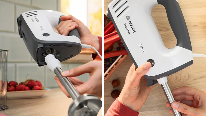 Bosch MFQ37470 ErgoMixx Weiß produkt in gebrauch