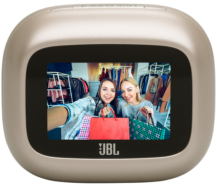 JBL Live Flex 4 Champagner detail
