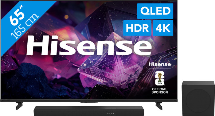 Hisense QLED 65 Zoll E79S PRO (2026) + Hisense HS3100 Main Image