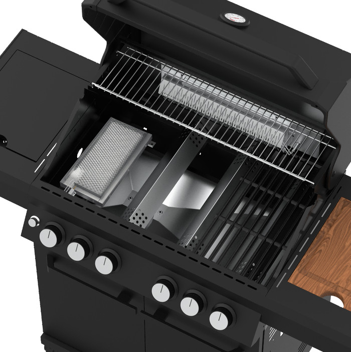 Grill Guru Gas Brander 4 innen