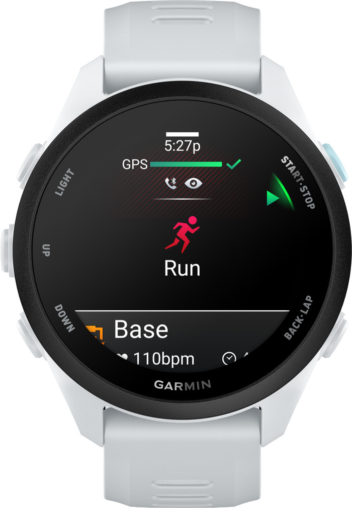 Garmin Forerunner 70 43mm White front