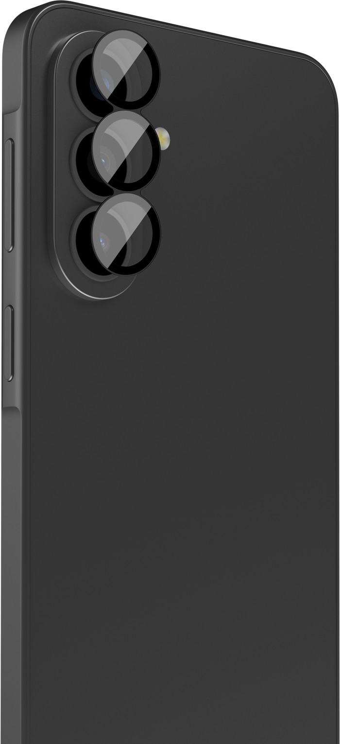 BlueBuilt Samsung Galaxy A57 Kameraobjektivschutz Aluminium linke seite