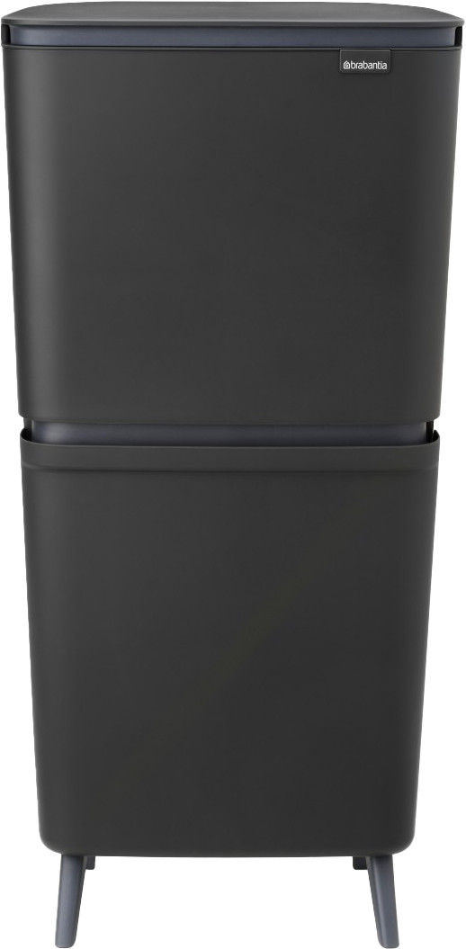 Brabantia SortUp Recycle Hi Mülleimer 25+10+10L Grau Main Image