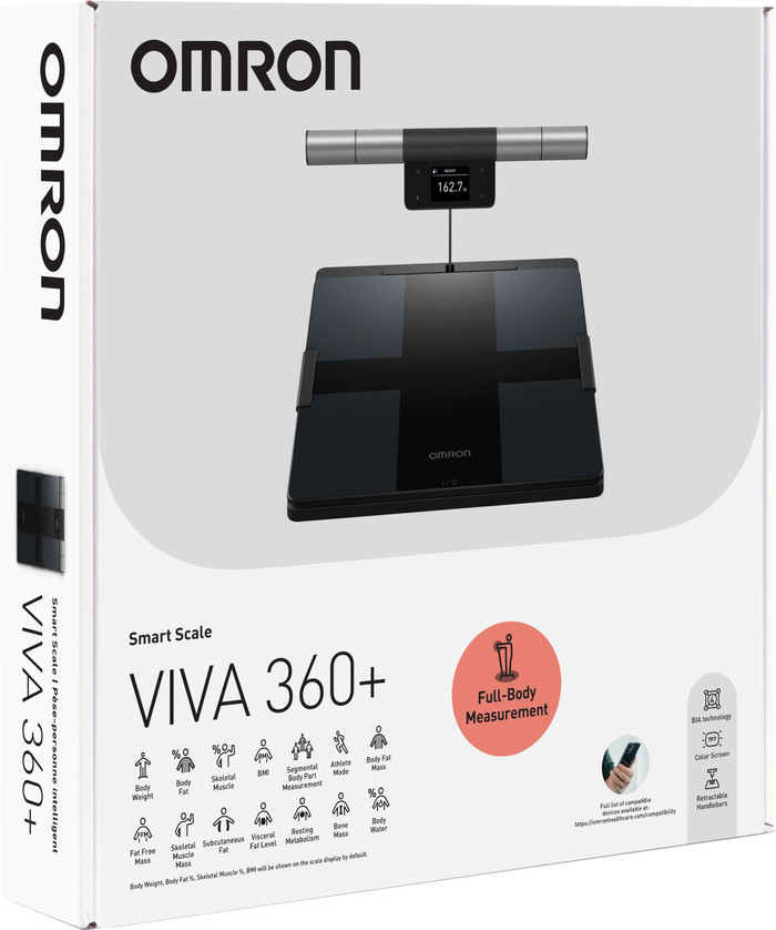 Omron VIVA 360+ packaging