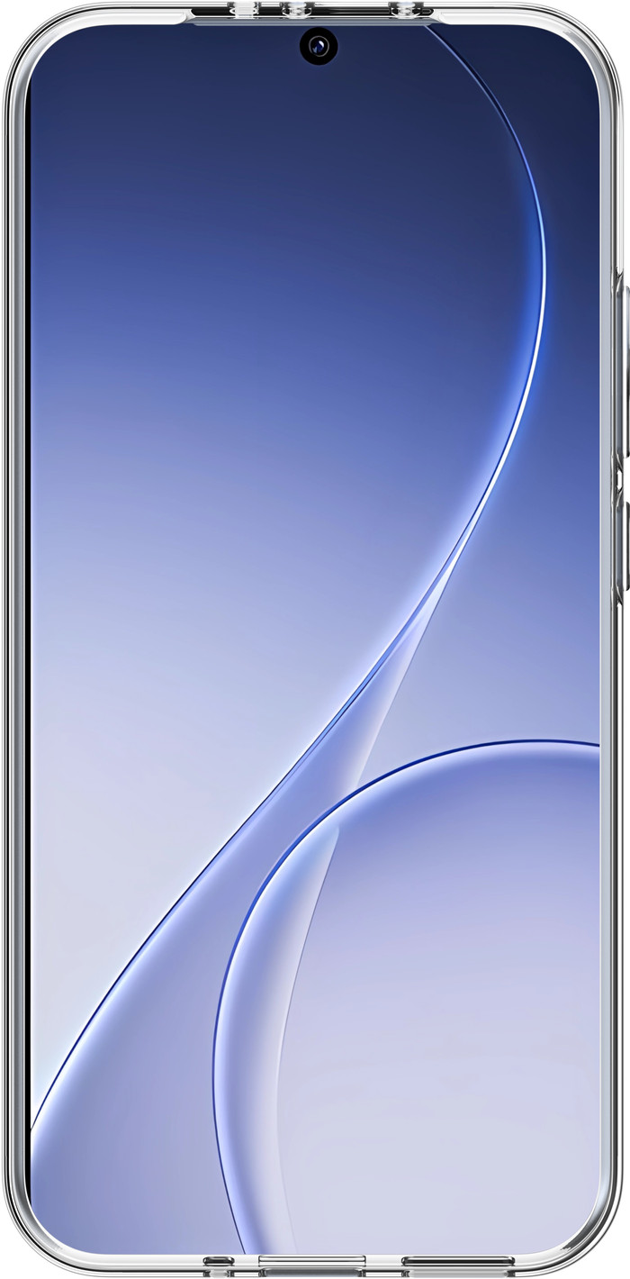 Just in Case Soft Design OPPO Reno15 Back Cover Transparent front