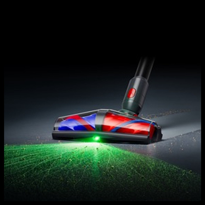 Dyson V10 Konical product in use