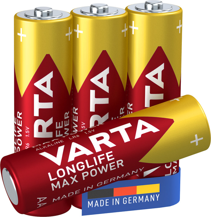 VARTA Longlife Max Power AA Blister 4 Units front