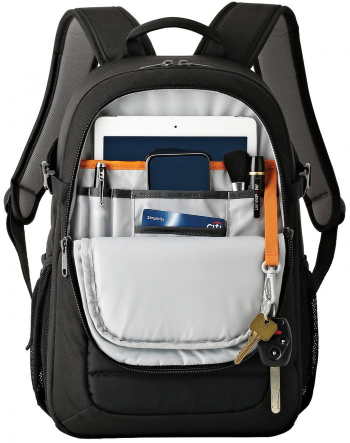 Lowepro Tahoe BP 150 Galaxy Blue inside