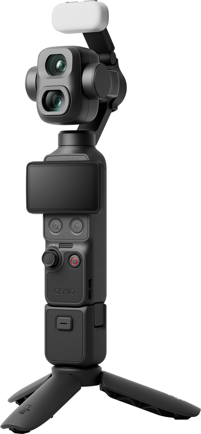 DJI Osmo Pocket 4P (Pro) Creator Combo linke seite