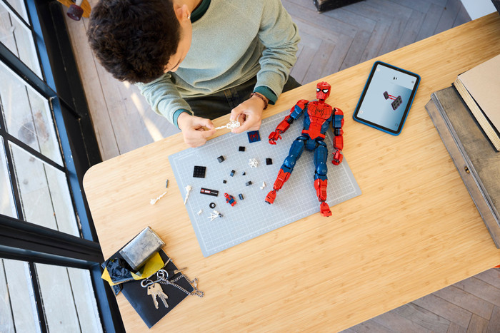 LEGO Marvel Spider-Man Hero Figure 76346 product in use
